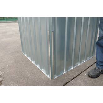box rete e lamiera 180x180x210 - art. 178
