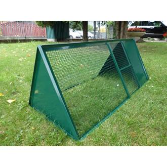 Gabbia per roditori a triangolo 140x60x60 - art. 201