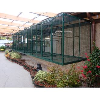 2 voliere sospese 300x150x150