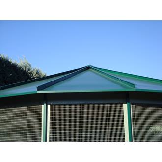 voliera a sedici lati 85x438x338