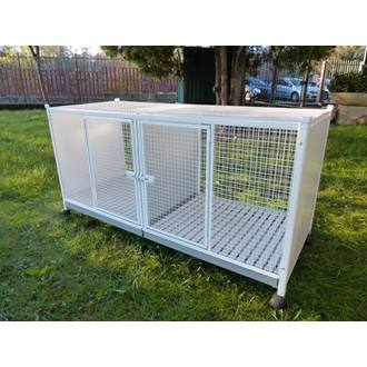 Gabbia per gatto 150x60x75 - art. 60 G