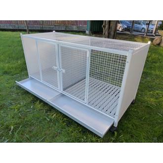 Gabbia per gatto 150x60x75 - art. 60 G