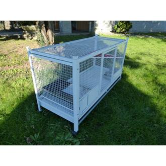 Gabbia per gatti 120x50x71 - art. 53G