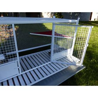 Gabbia per gatti 120x50x71 - art. 53G
