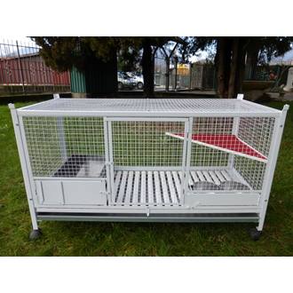 Gabbia per gatti 120x50x71 - art. 53G
