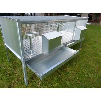 Gabbia per conigli 150x60x50 - art. 10 G