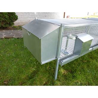 Gabbia per conigli 150x60x50 - art. 10 G