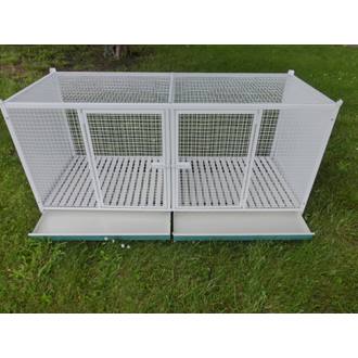 Gabbia per cane o gatto 150x60x68 - art. 60