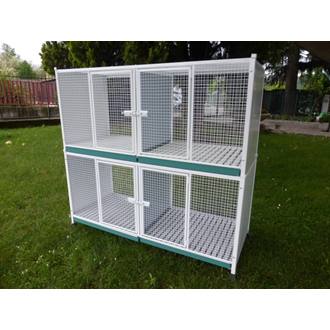 Gabbia per cane o gatto 150x60x68 - art. 60
