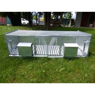 Gabbia conigli 150x60x50 - art. 10