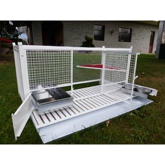 Gabbia per gatto 120x50x58 - art. 53