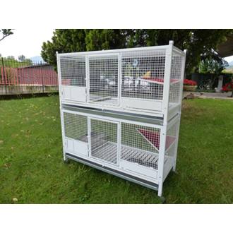 Gabbia per gatto 120x50x58 - art. 53
