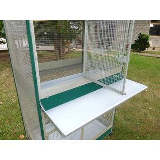 voliera da interno 105x75x180 - ART.33 diviso
