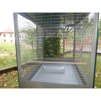 voliera da interno 105x75x180 - ART.33 diviso