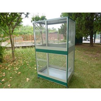 voliera da interno 105x75x180 - ART.33 diviso