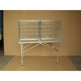 Gabbia gatto per esposizione e mostre 140x70x70