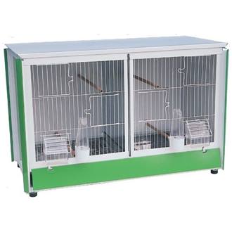 Gabbia cova a due posti 60x30x40 - art. 171